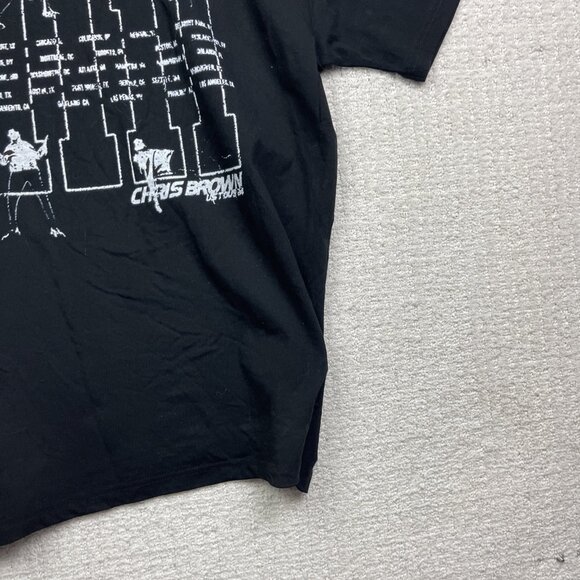 Chris Brown 11:11 Breezy USA Tour Graphic Print T-Shirt Mens Medium Tee Read* - Picture 14 of 15